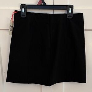 Open Edit Women's Black Mini Skirt
